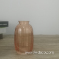 ribbed modern small mini glass crystal vases